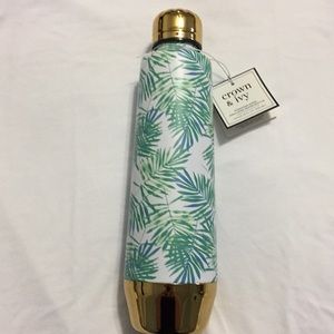 Crown &ivy stainless steel insulated water bottle
